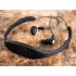 Waterproof MP3 player with earphones  8GB memory and FM radio player   Listen to music in all comfort while swimming or running with this sports MP3 player