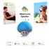 Waterproof Mini Wireless Bluetooth compatible  Speaker Portable Mushroom shaped Speaker Rechargeable Hands Free Music Player pink