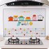 Waterproof Oil Proof Self Adhesive Wall Sticker Temperature Resistant Wallpaper for Kitchen B kitchen