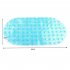 Waterproof Pebble Shape Surface Nonslip Mat with Suction Cup for Bathroom