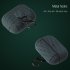 Waterproof Protective Case For Airpods Pro 3rd Generation Nylon Cloth Pattern Protective Case Dark green