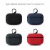 Waterproof Protective Case For Airpods Pro 3rd Generation Nylon Cloth Pattern Protective Case Dark green