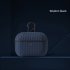 Waterproof Protective Case For Airpods Pro 3rd Generation Nylon Cloth Pattern Protective Case Dark green