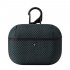 Waterproof Protective Case For Airpods Pro 3rd Generation Nylon Cloth Pattern Protective Case Dark green