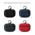 Waterproof Protective Case For Airpods Pro 3rd Generation Nylon Cloth Pattern Protective Case Black