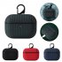 Waterproof Protective Case For Airpods Pro 3rd Generation Nylon Cloth Pattern Protective Case Black