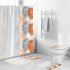Waterproof Shower  Curtain Home Bathroom 3d Digital Dahlia Printing Drapes yul 1694 Dahlia 180 180cm