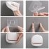 Waterproof Soap Dish With Drainage Box Soap Dish Wall Mounted Self Adhesive Clamshell Storage Box No Drilling Installation Soap Dish For Keep Soap Bars Dry crea