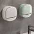 Waterproof Soap Dish With Drainage Box Soap Dish Wall Mounted Self Adhesive Clamshell Storage Box No Drilling Installation Soap Dish For Keep Soap Bars Dry crea