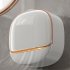 Waterproof Soap Dish With Drainage Box Soap Dish Wall Mounted Self Adhesive Clamshell Storage Box No Drilling Installation Soap Dish For Keep Soap Bars Dry crea