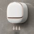 Waterproof Soap Dish With Drainage Box Soap Dish Wall Mounted Self Adhesive Clamshell Storage Box No Drilling Installation Soap Dish For Keep Soap Bars Dry crea