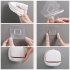 Waterproof Soap Dish With Drainage Box Soap Dish Wall Mounted Self Adhesive Clamshell Storage Box No Drilling Installation Soap Dish For Keep Soap Bars Dry crea