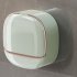 Waterproof Soap Dish With Drainage Box Soap Dish Wall Mounted Self Adhesive Clamshell Storage Box No Drilling Installation Soap Dish For Keep Soap Bars Dry Mint