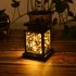 Waterproof Solar Lantern Light Outdoor Fairy String Light Hanging Lamp Intelligent Light Control Night Light