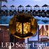 Waterproof Solar Lantern Light Outdoor Fairy String Light Hanging Lamp Intelligent Light Control Night Light