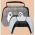 Waterproof Storage Bag Carrying Case for PS5 Gamepad Housing Shell Shockproof Protective Cover gray