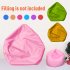 Waterproof Stuffed Animal Storage Toy Bean Bag Solid Color Oxford Chair Cover Large Beanbag filling is not included  red 60X65CM