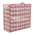 Waterproof Thicken Woven Zipped Storage Bag with Handle for Luggage 35X40X20CM