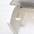 Waterproof Toilet Paper Holder Household Bathroom Storage  Rack With Suction Cup White