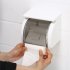 Waterproof Toilet Paper Holder Household Bathroom Storage  Rack With Suction Cup White