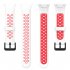 Waterproof Watch Strap Soft Silicone Replacement Wristband Compatible For Mi Band 7 Pro Bracelet Accessories midnight blue and white