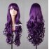 Wavy Hair Cosplay Long Wigs for Women Ladies Heat Resistant Synthetic Wig Royal blue