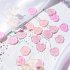 Wax Seal Stickers DIY Metallic Lignt Gold Self Adhesive Stickers Wedding Invitation Envelope Seal Stickers 20 Pcs Pink and purple