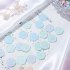 Wax Seal Stickers DIY Metallic Lignt Gold Self Adhesive Stickers Wedding Invitation Envelope Seal Stickers 20 Pcs blue color