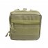 Wear resistant Nylon Medical First Aid Pouch Medic Outdoor Tool Hand Bag  ArmyGreen One size