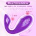 Wearable Dildo G spot Vibrator for Women U Shape Wireless Remote Control Vaginal Stimulator Adult Sex Toys App Purple