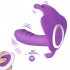 Wearable Massager Wearable Sex Toy For Women  For Ladies Invisible Vibrator Waterproof Powerful Vibration  USB Rechargeable Wireless Remote Control rose Red