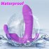 Wearable Massager Wearable Sex Toy For Women  For Ladies Invisible Vibrator Waterproof Powerful Vibration  USB Rechargeable Wireless Remote Control rose Red