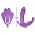 Wearable Massager Wearable Sex Toy For Women  For Ladies Invisible Vibrator Waterproof Powerful Vibration  USB Rechargeable Wireless Remote Control rose Red