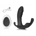 Wearable Massager Wearable Sex Toy For Women, For Ladies Invisible Vibrator Waterproof Powerful Vibration, USB Rechargeable Wireless Remote Control black