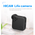 Wearable Mini WiFi Camera shoots 1080P HD footage of all your upcoming adventures  It supports up to 64GB of external memory to save your pictures and video  