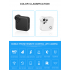 Wearable Mini WiFi Camera shoots 1080P HD footage of all your upcoming adventures  It supports up to 64GB of external memory to save your pictures and video  