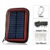 Weatherproof Solar Battery Charger Case with a 2200mAh Battery is an Ideal Emergency Power Backup for any Camping or Outdoor Trip