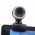 Webams HD Computer Camera with Absorption Microphone for Skype Android TV Web Cam blue