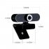 Webcam HD Web Camera Web Cam Video Chat Recording Camera Usb with HD Mic with Microphone For PC Computer black