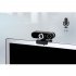 Webcam HD Web Camera Web Cam Video Chat Recording Camera Usb with HD Mic with Microphone For PC Computer black