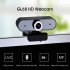 Webcam HD Web Camera Web Cam Video Chat Recording Camera Usb with HD Mic with Microphone For PC Computer black