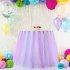 Wedding Party Table Skirt Solid Color Decoration for Hotel Christmas 80cmX91 5 cm colorful B