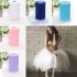 Wedding Tulle Roll for Party Dress Decoration 15cmX200Y Grass green