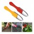 Weeding Tool For Gardening And Yard Work  Loop Hoe Weed Remover Tool  Portable Sharp Blades Manual Weeder Tool For Weeding  Loosening  And Planting 395 yellow