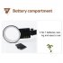 Welding Tools With 3X 4 5X 25X Magnifying Glass 3 Hand Clamp Illuminated LED Clip Holder Soldering Iron Stand For Welding Repairing 7026 black