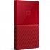 Western Digital My Passport hdd 2 5 in USB 3 0 SATA Portable HDD Storage Externe Schijf 1TB 4TB Disk Red
