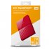 Western Digital My Passport hdd 2 5 in USB 3 0 SATA Portable HDD Storage Externe Schijf Disk 2TB   Red