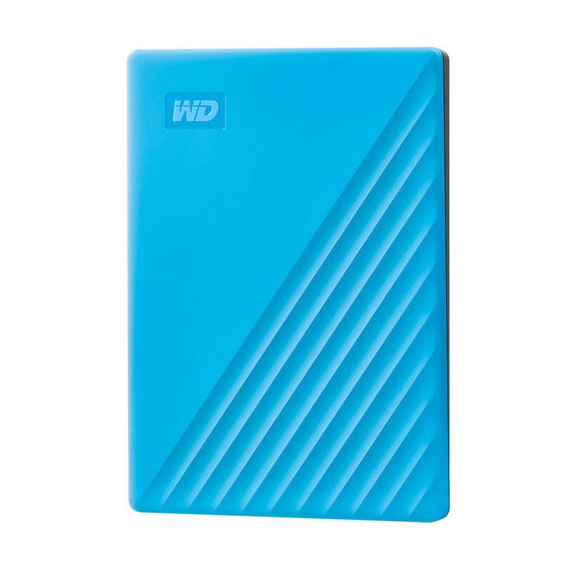 Western Digital WD HDD 1TB/2TB/4TB Hard Drive 5400RPM SATA 6GB/s 32MB Cache 2.5inch External Hard Disk For PC Laptop Backup Light blue_2TB