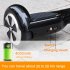 Wheel Electric Scooter  Galactic Wheels 400  comes with 2 motors of 200 Watt each  an 4000mAh Lithium Battery and can speed up to 10kmph with a 25 to 30km range
