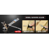 Wheel Marking Gauge Woodworking Dovetail Marker Scribe Wood Marking Tool double axis